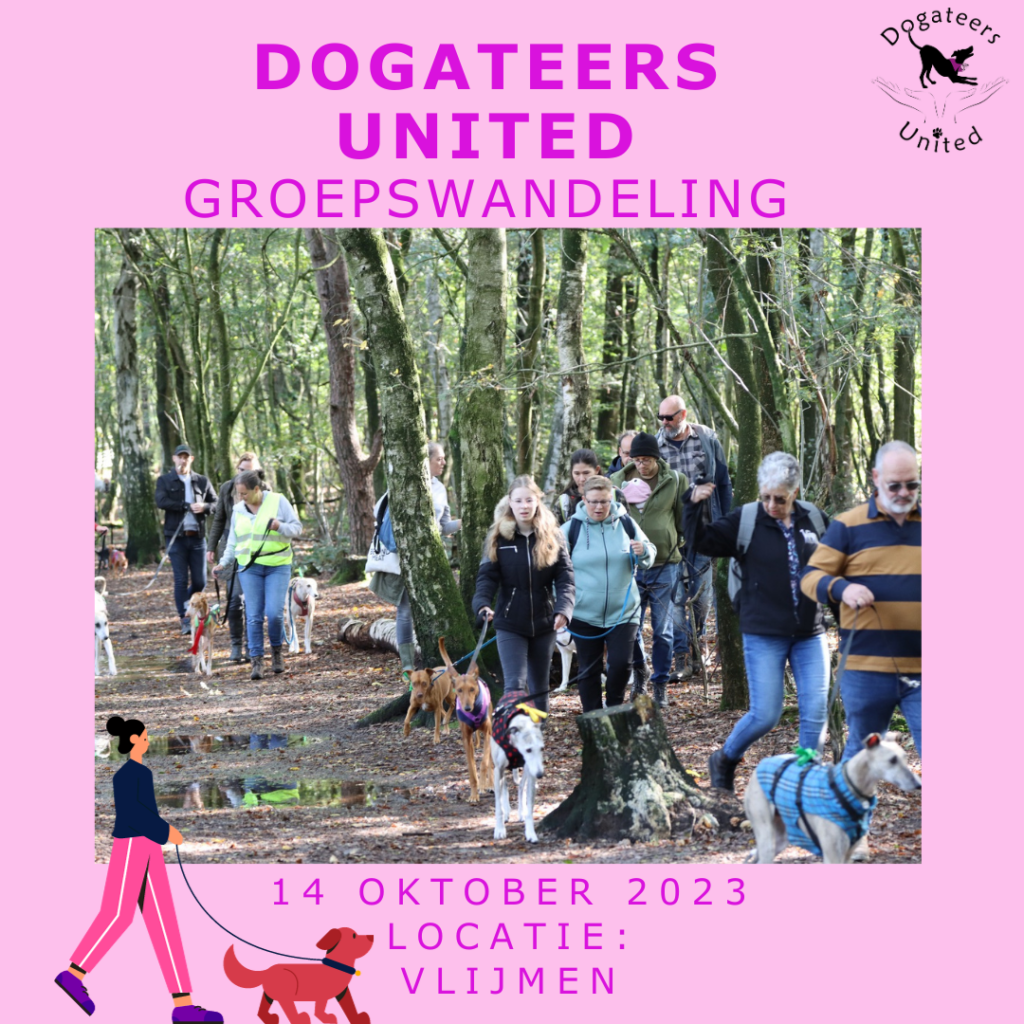 Dogateers United Groeps Wandeling 14 oktober 2023